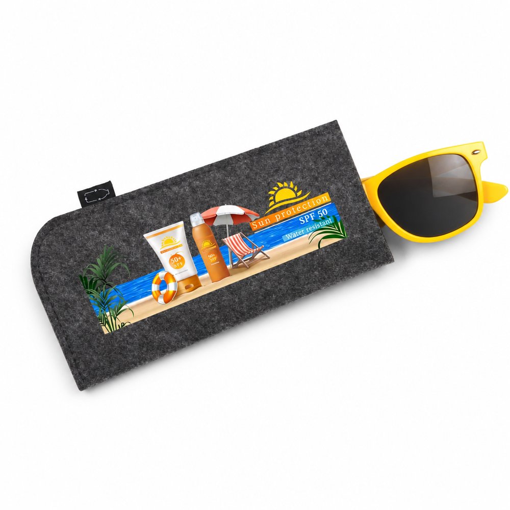 Montana RPET Felt Sunglass Pouch