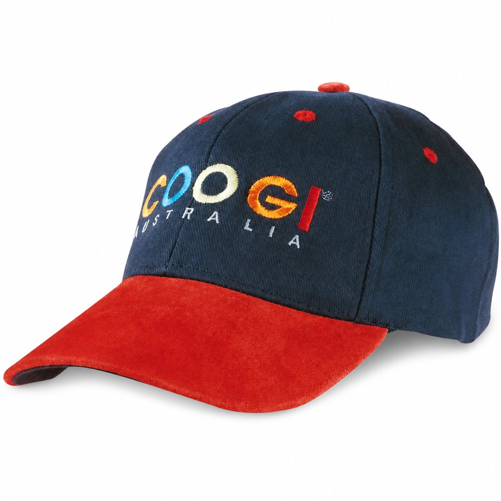 Brushed Heavy Cotton Cap with Suede Peak