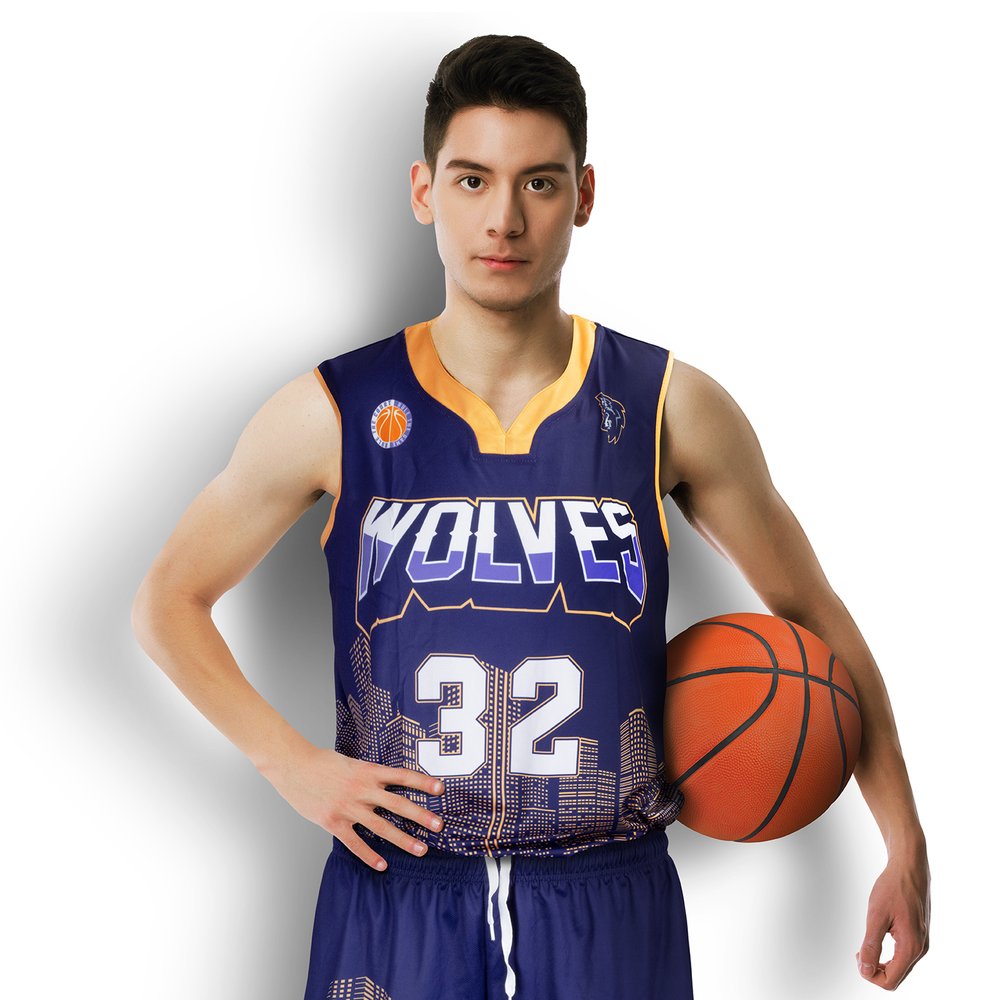 Ultra Mesh V-Neck Men's Basketball Top