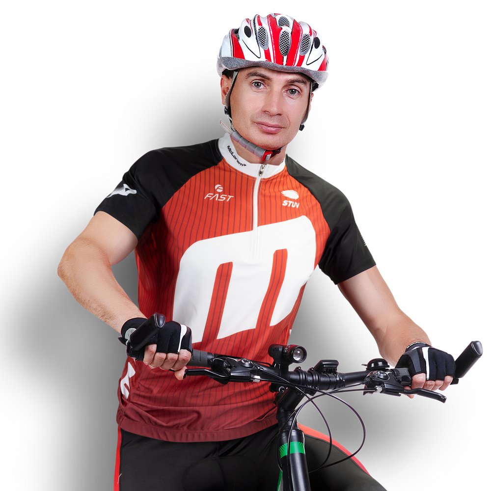 Men's Half-Zip Cycling Jersey