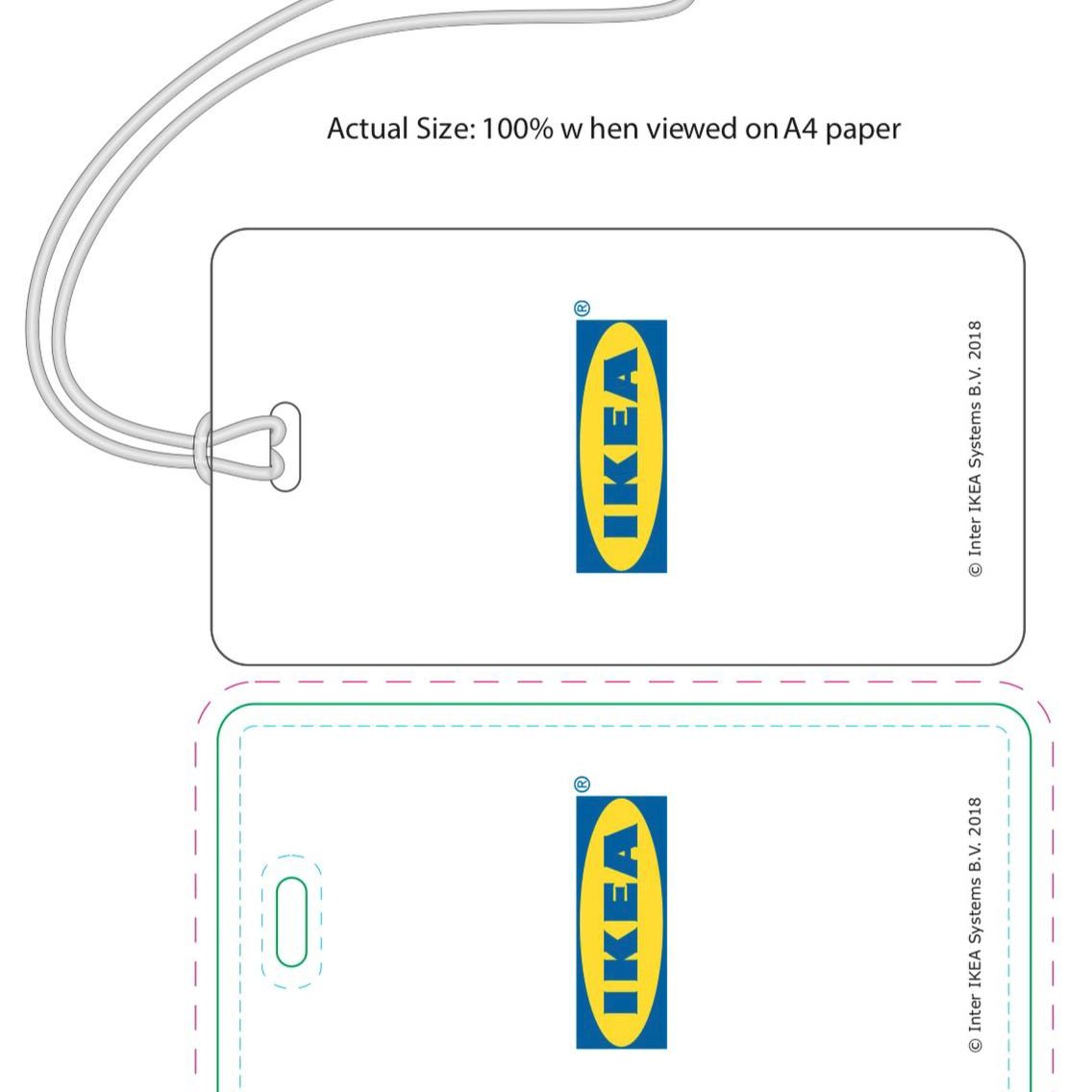 Produced and branded for IKEA.