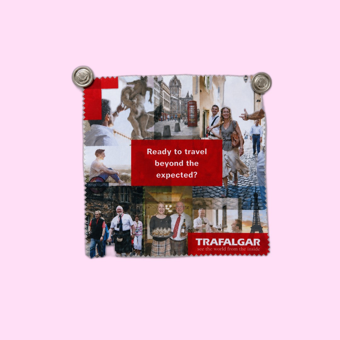 Produced and branded for Trafalgar.
